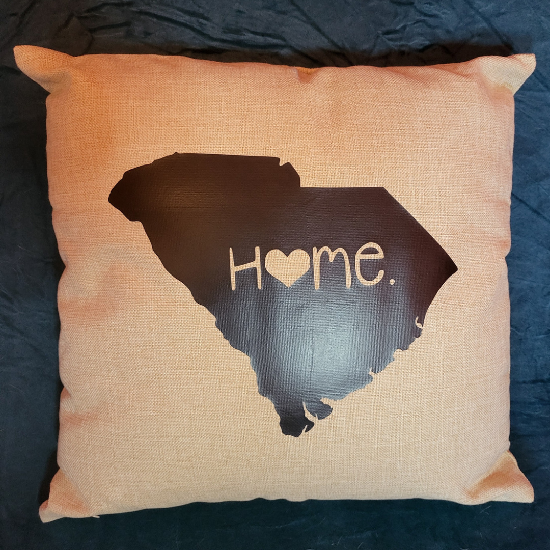 South Carolina Home Pillow Cover