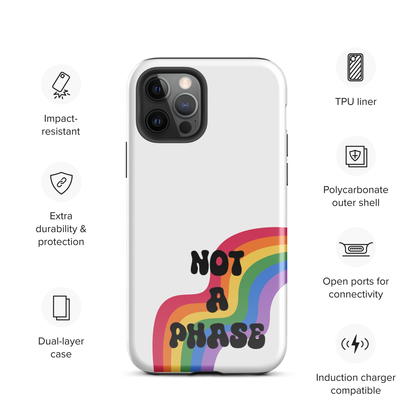 Not a Phase - Tough Case for iPhone®