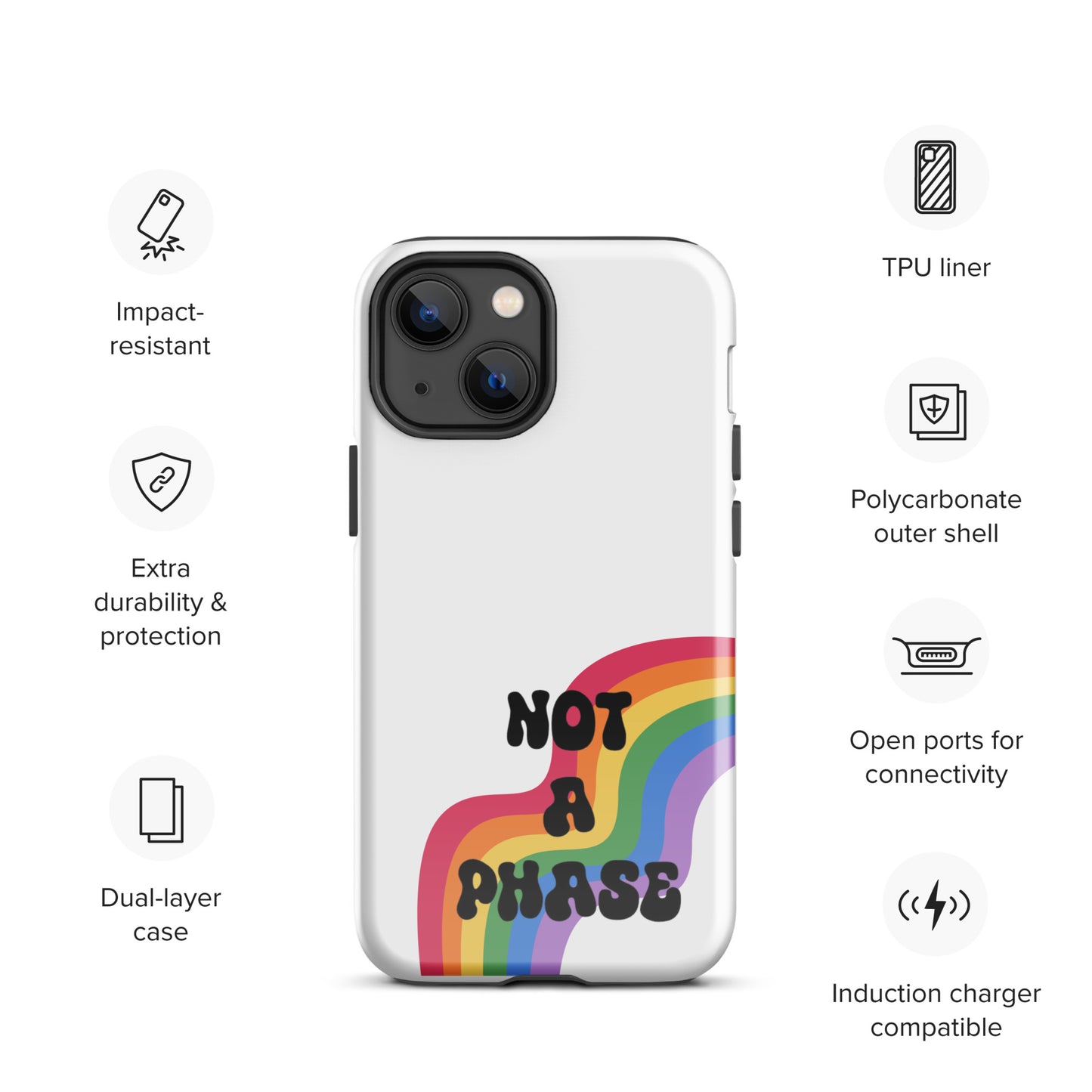 Not a Phase - Tough Case for iPhone®