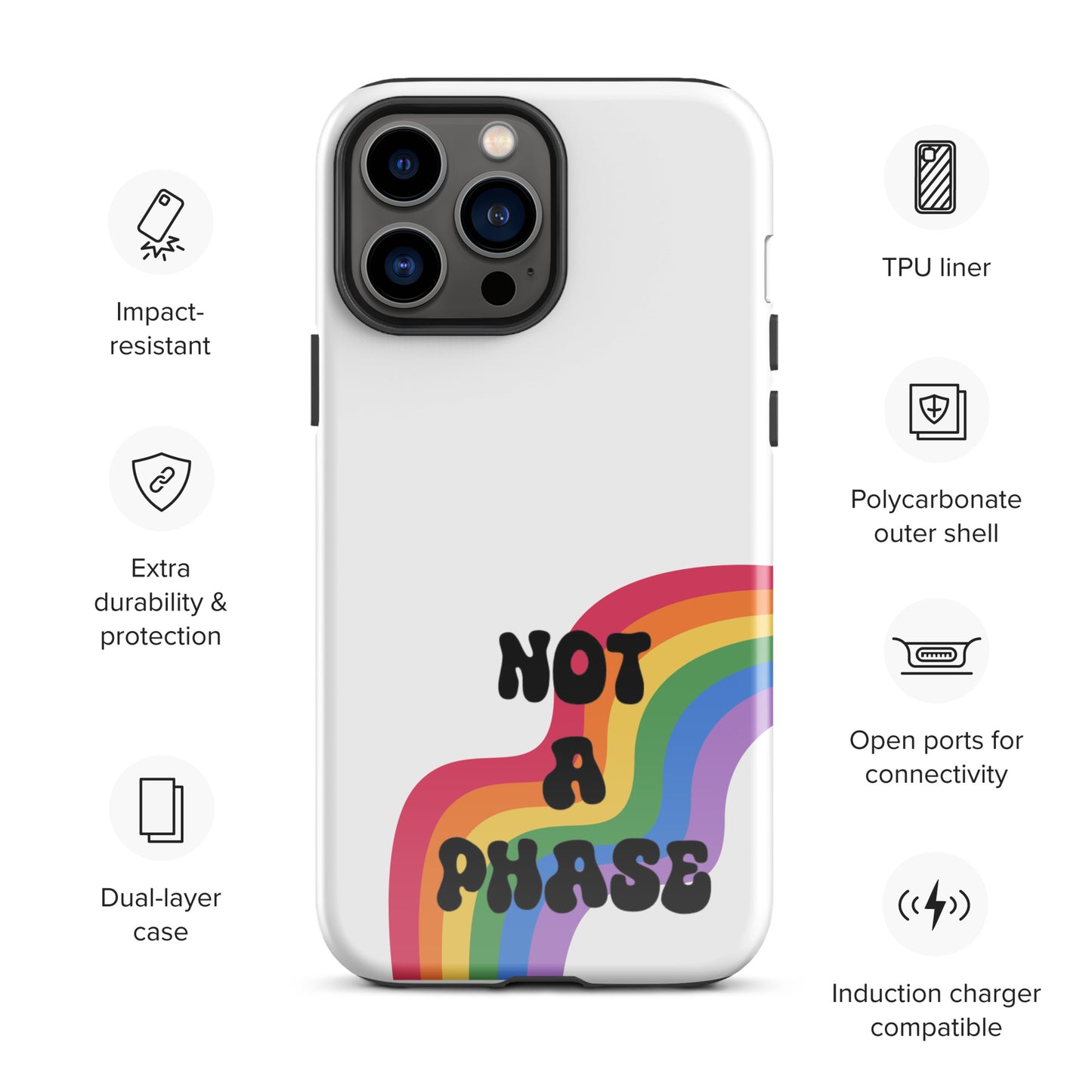 Not a Phase - Tough Case for iPhone®