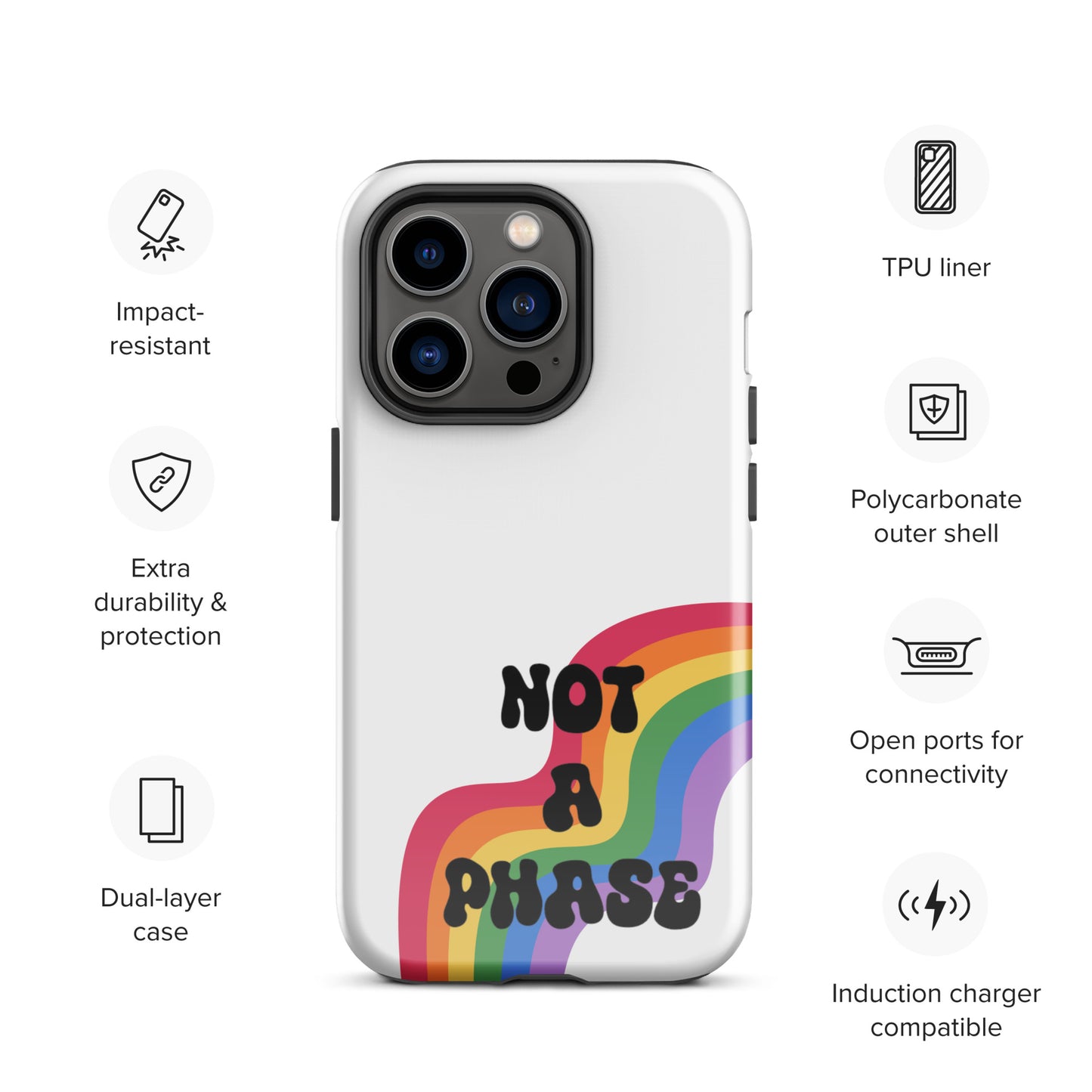 Not a Phase - Tough Case for iPhone®