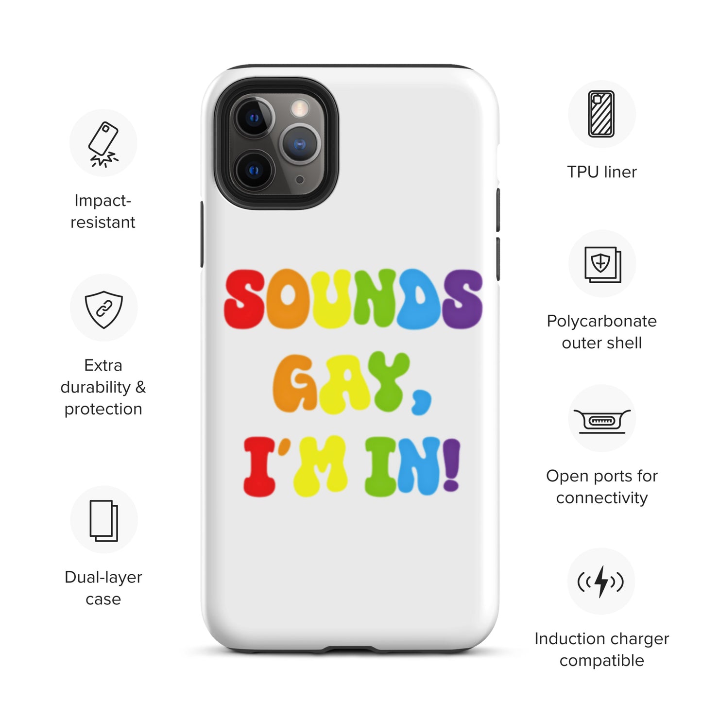 Sounds Gay, I'm In! - Tough Case for iPhone®