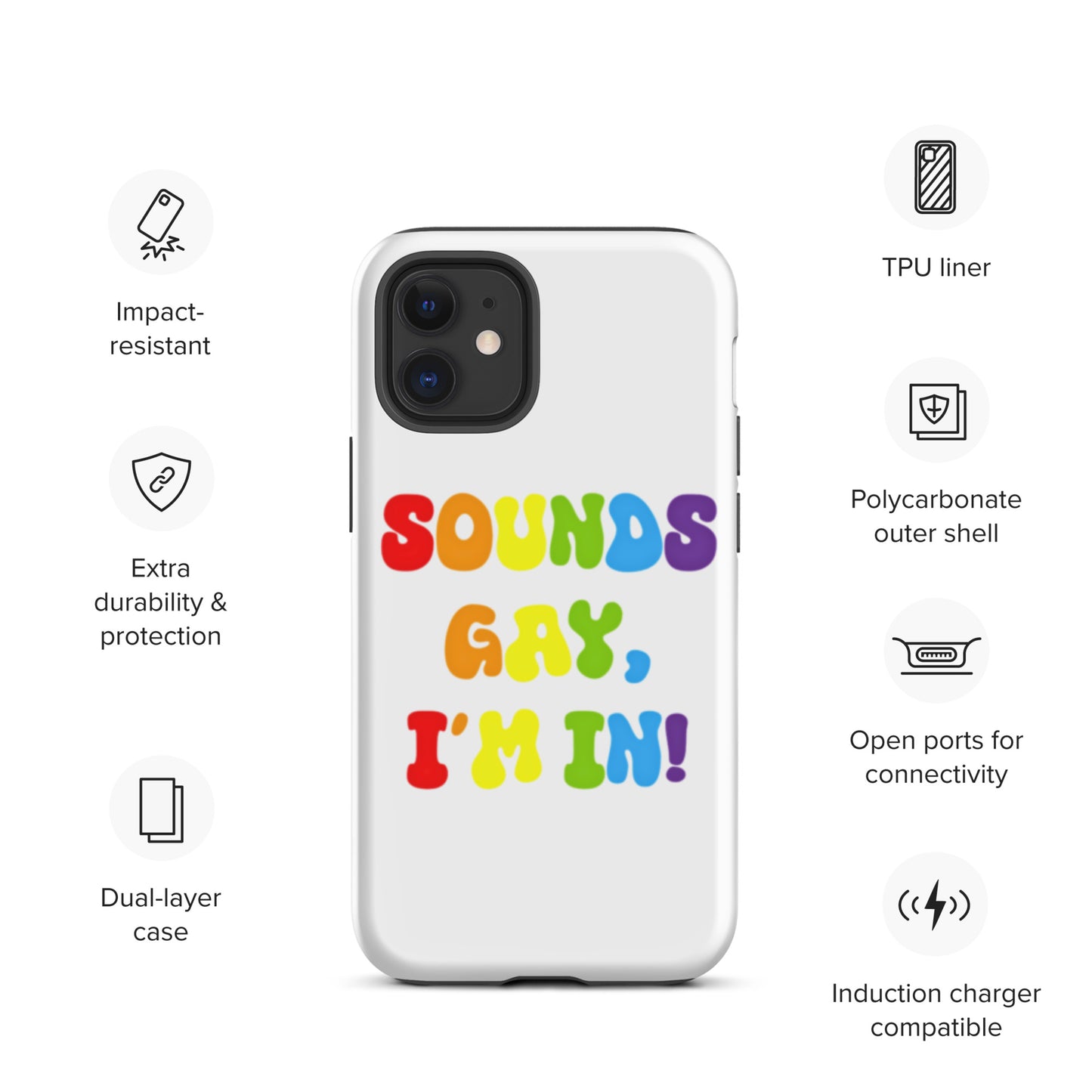 Sounds Gay, I'm In! - Tough Case for iPhone®