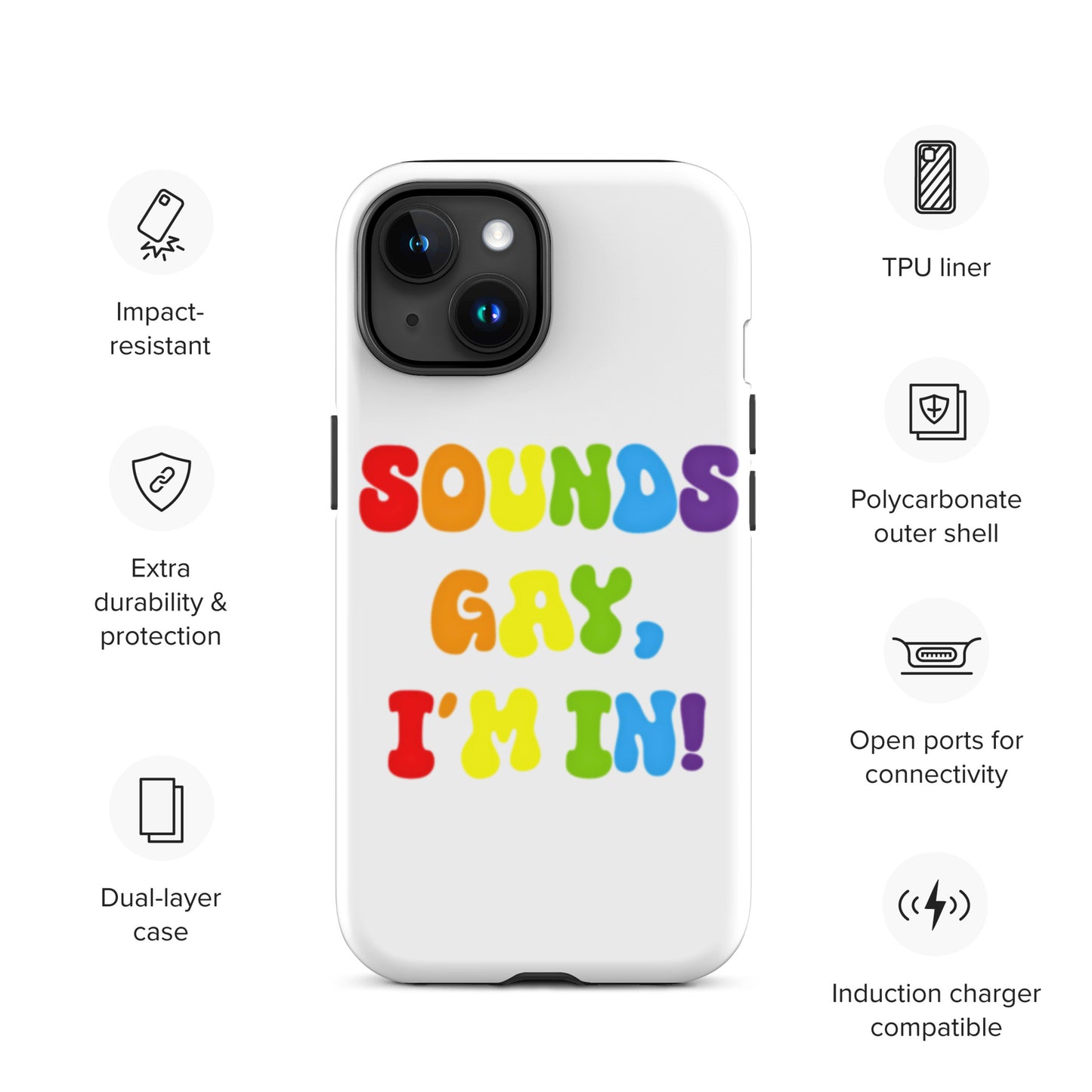 Sounds Gay, I'm In! - Tough Case for iPhone®