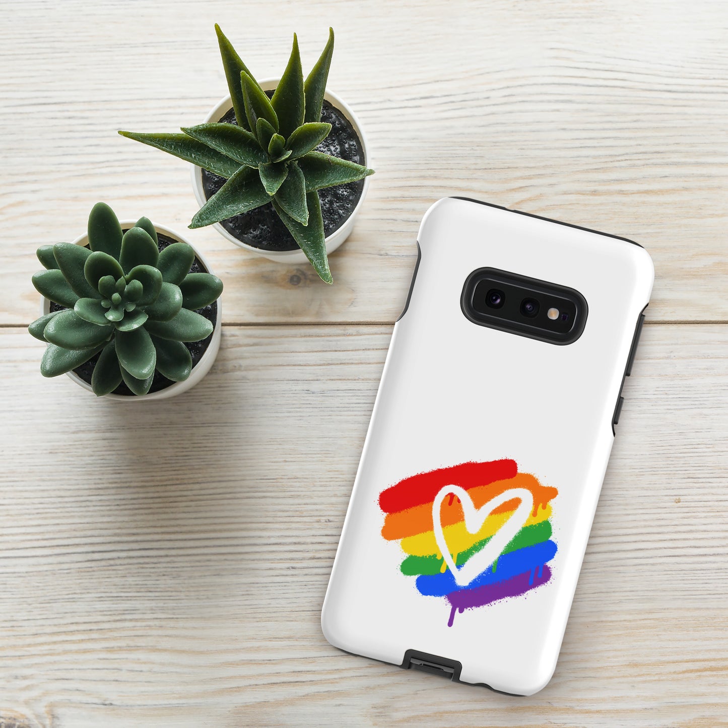 Rainbow Heart - Tough case for Samsung®
