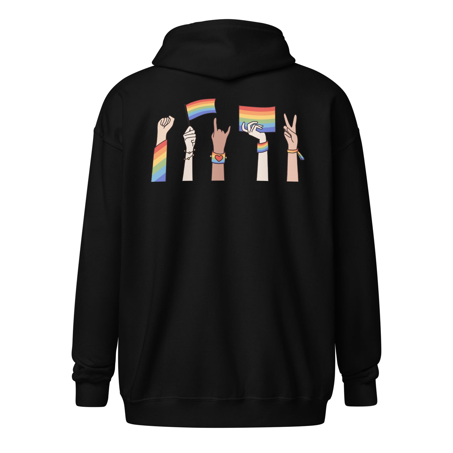 Pride - heavy blend zip hoodie