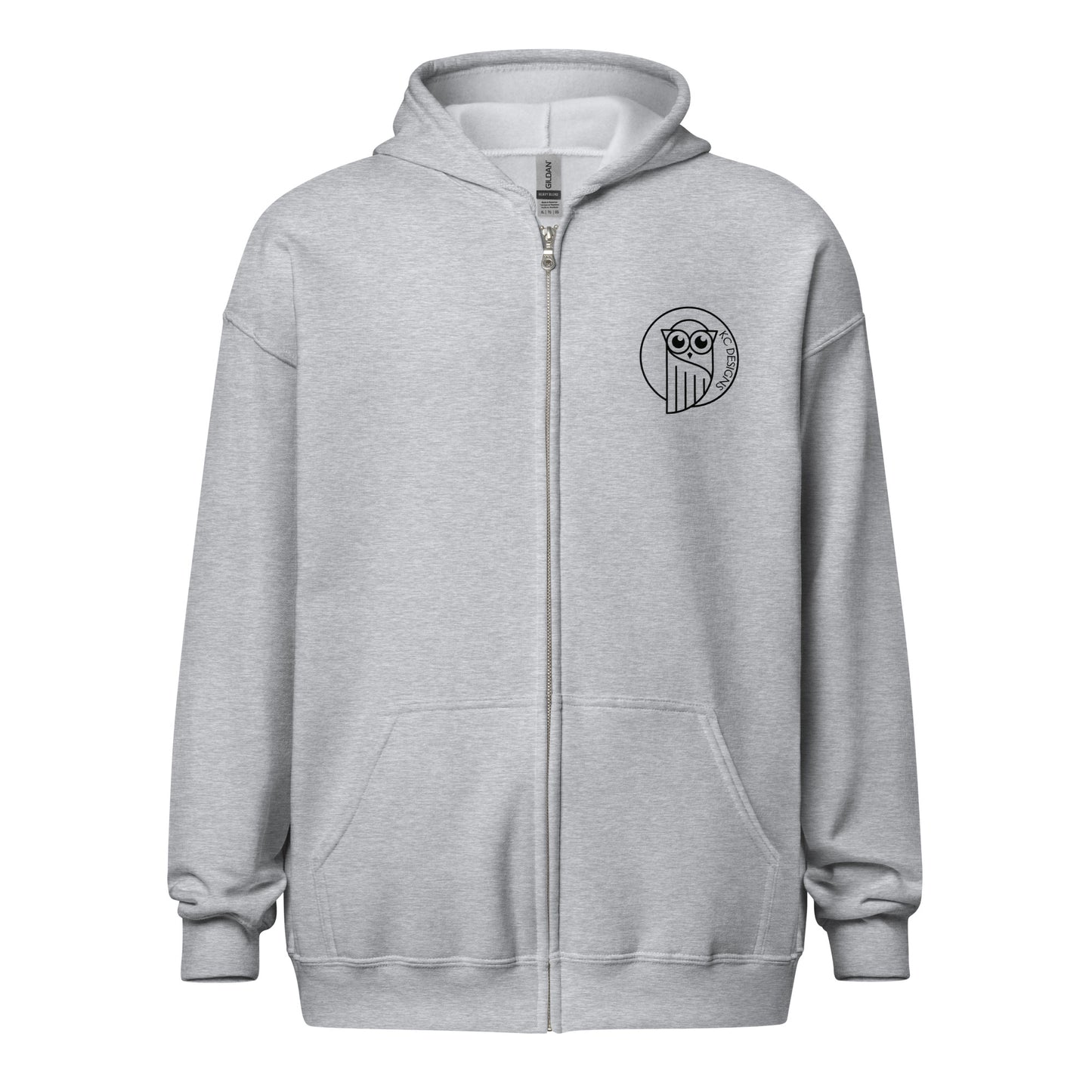 This Person Loves Books - Unisex heavy blend zip hoodie