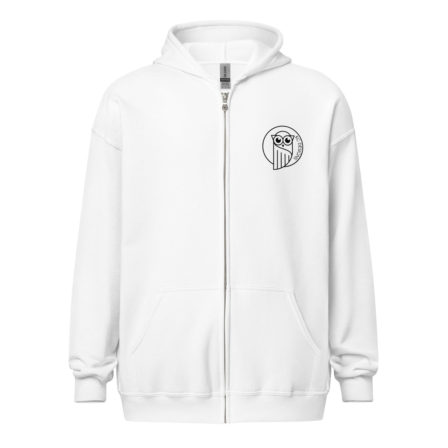 This Person Loves Books - Unisex heavy blend zip hoodie