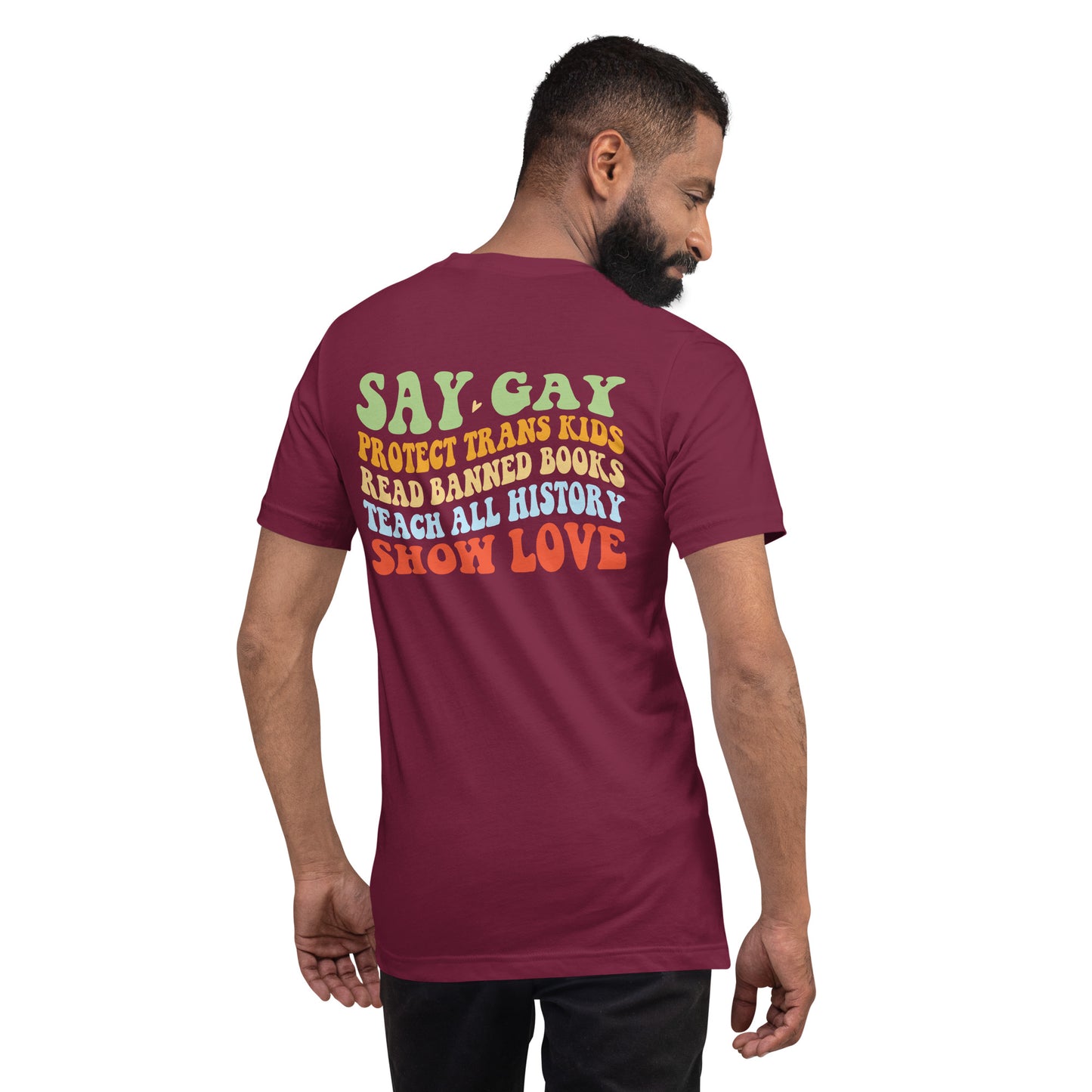 Say Gay Unisex t-shirt