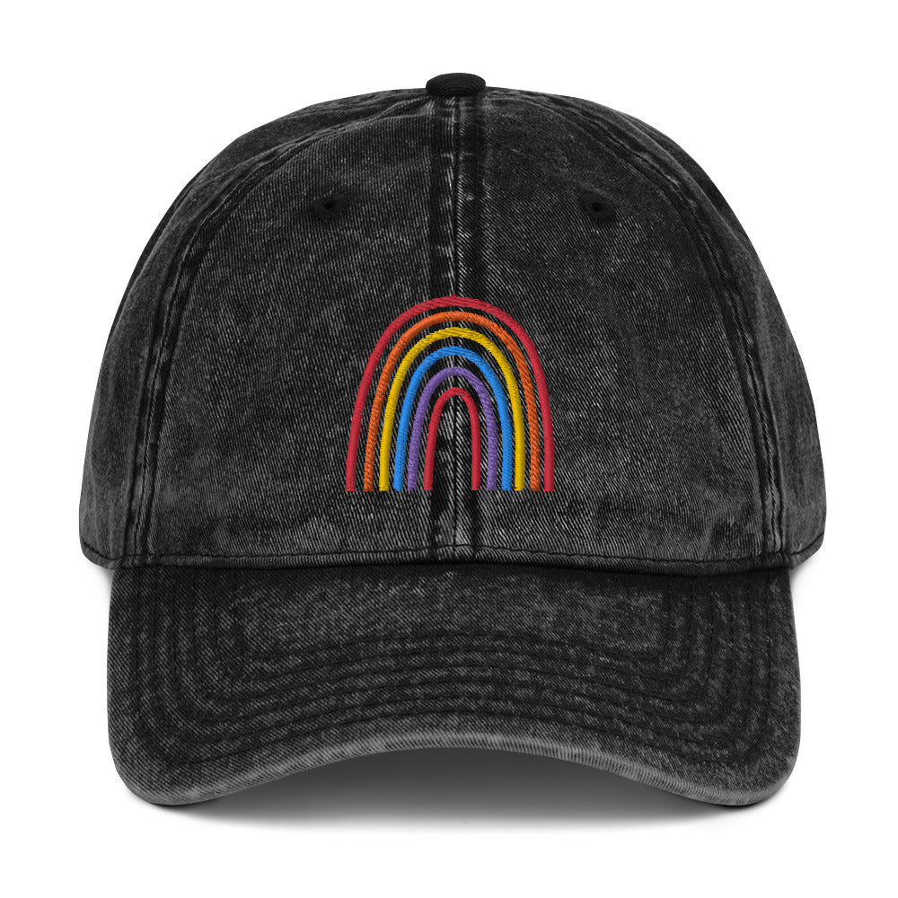Rainbow - Vintage Cotton Twill Cap