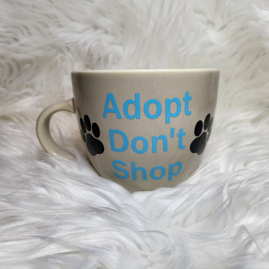 Adopt Don't Shop Mug