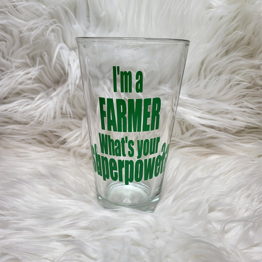 Farmer Oversized Glass