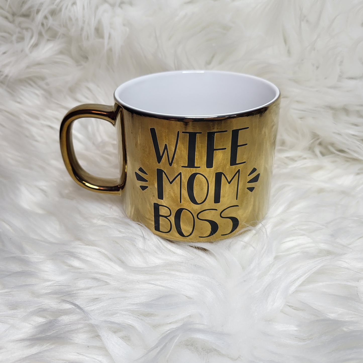 Wife Mom Boss Mugs