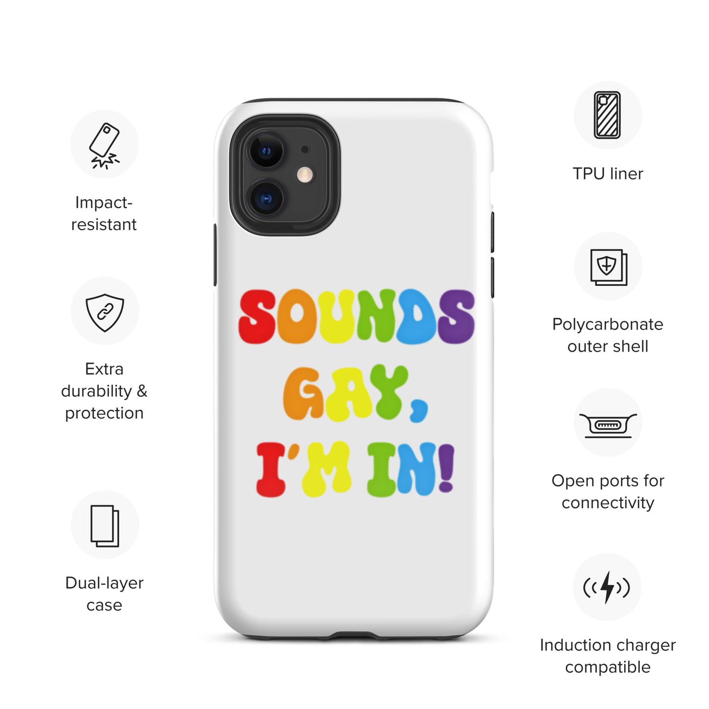 Sounds Gay, I'm In! - Tough Case for iPhone®