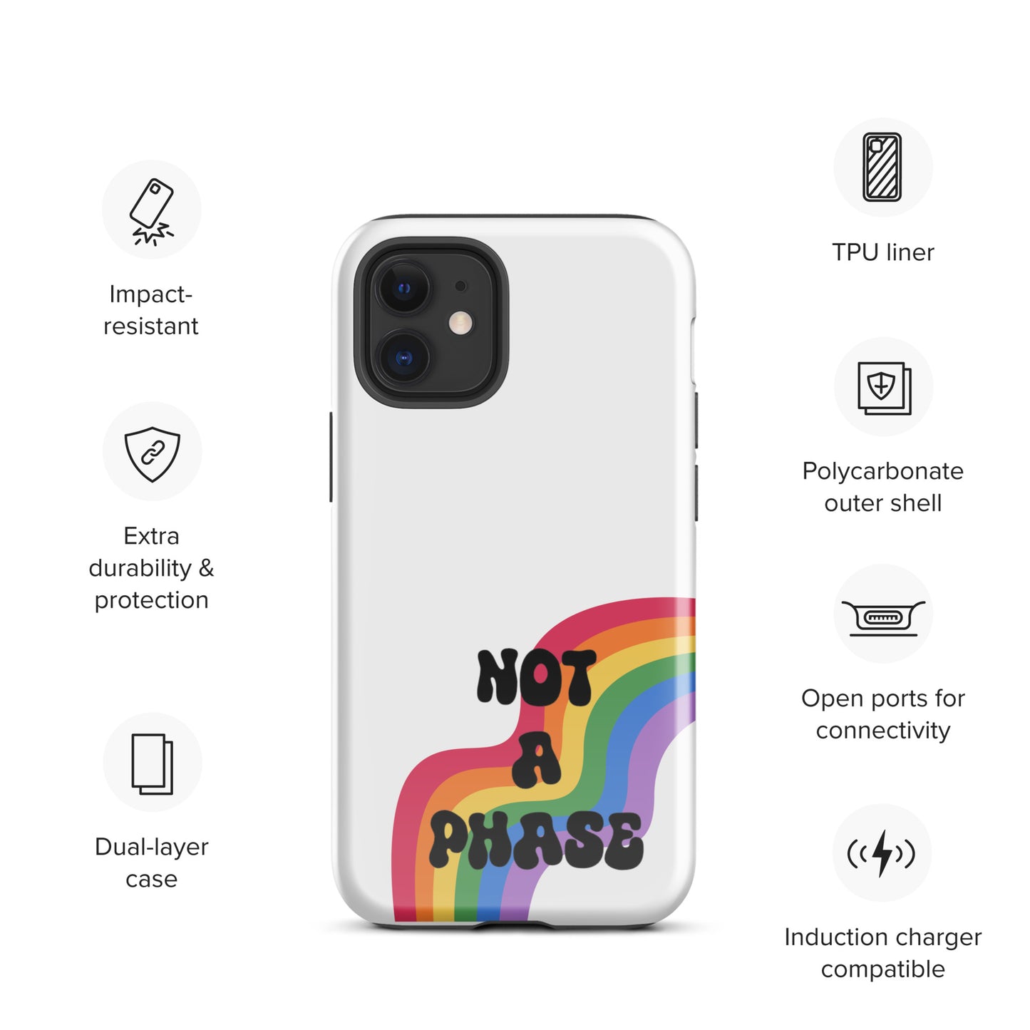 Not a Phase - Tough Case for iPhone®