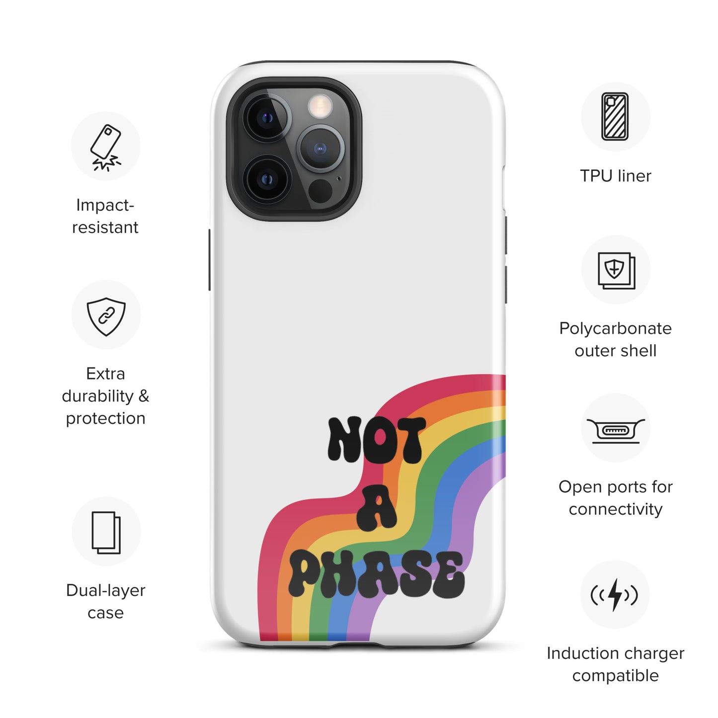 Not a Phase - Tough Case for iPhone®