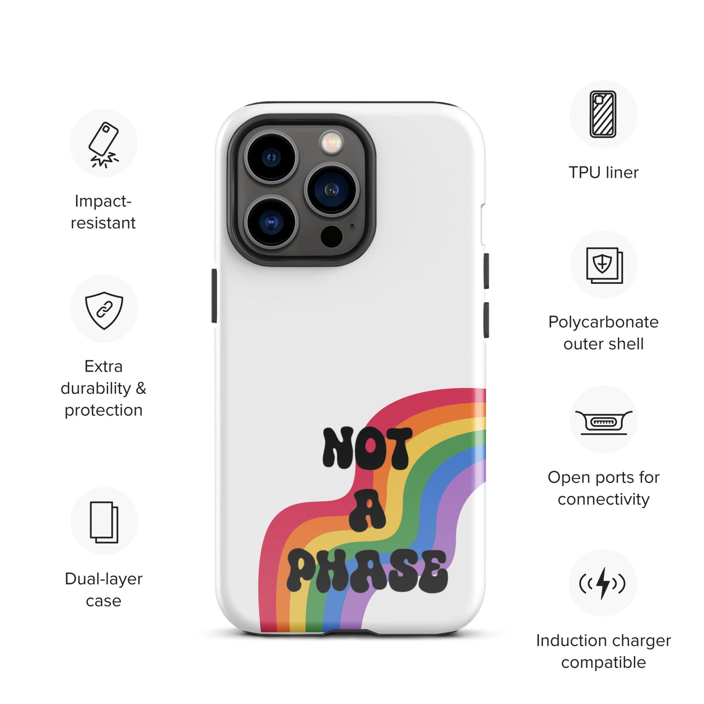 Not a Phase - Tough Case for iPhone®