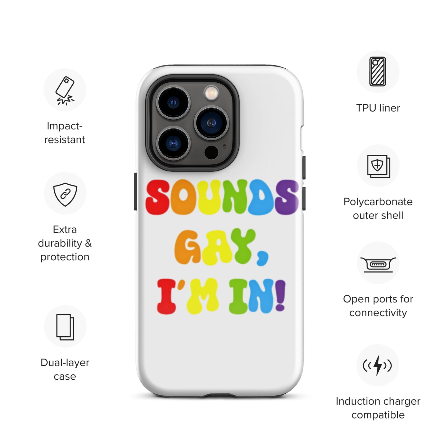 Sounds Gay, I'm In! - Tough Case for iPhone®