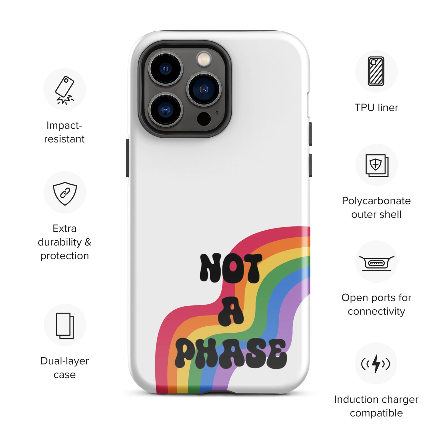 Not a Phase - Tough Case for iPhone®