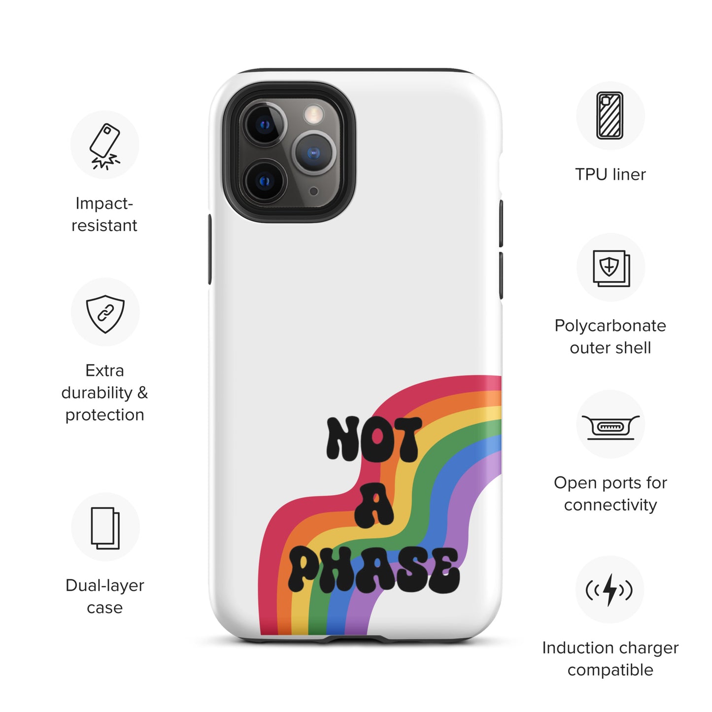 Not a Phase - Tough Case for iPhone®