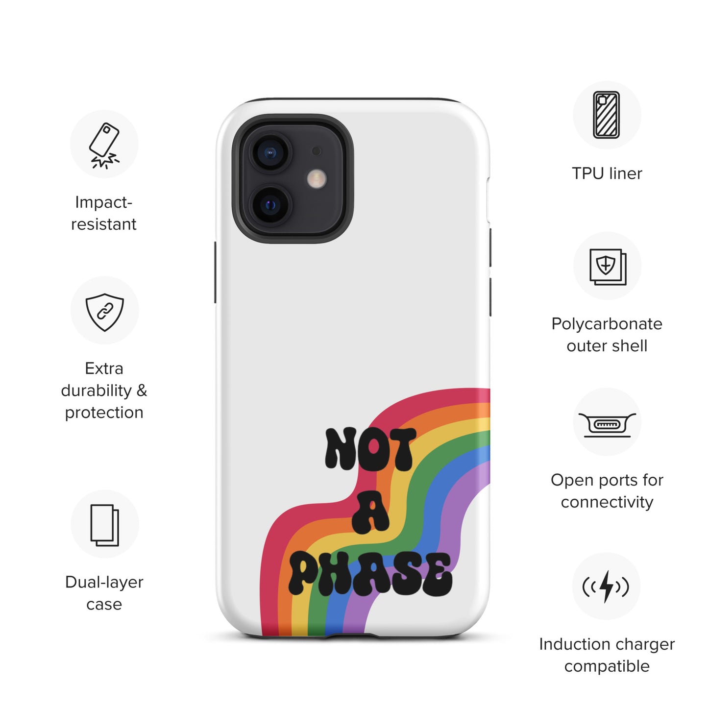 Not a Phase - Tough Case for iPhone®