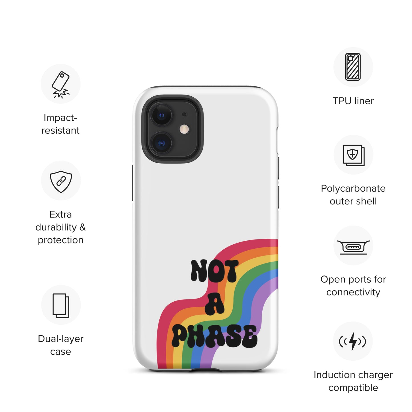 Not a Phase - Tough Case for iPhone®