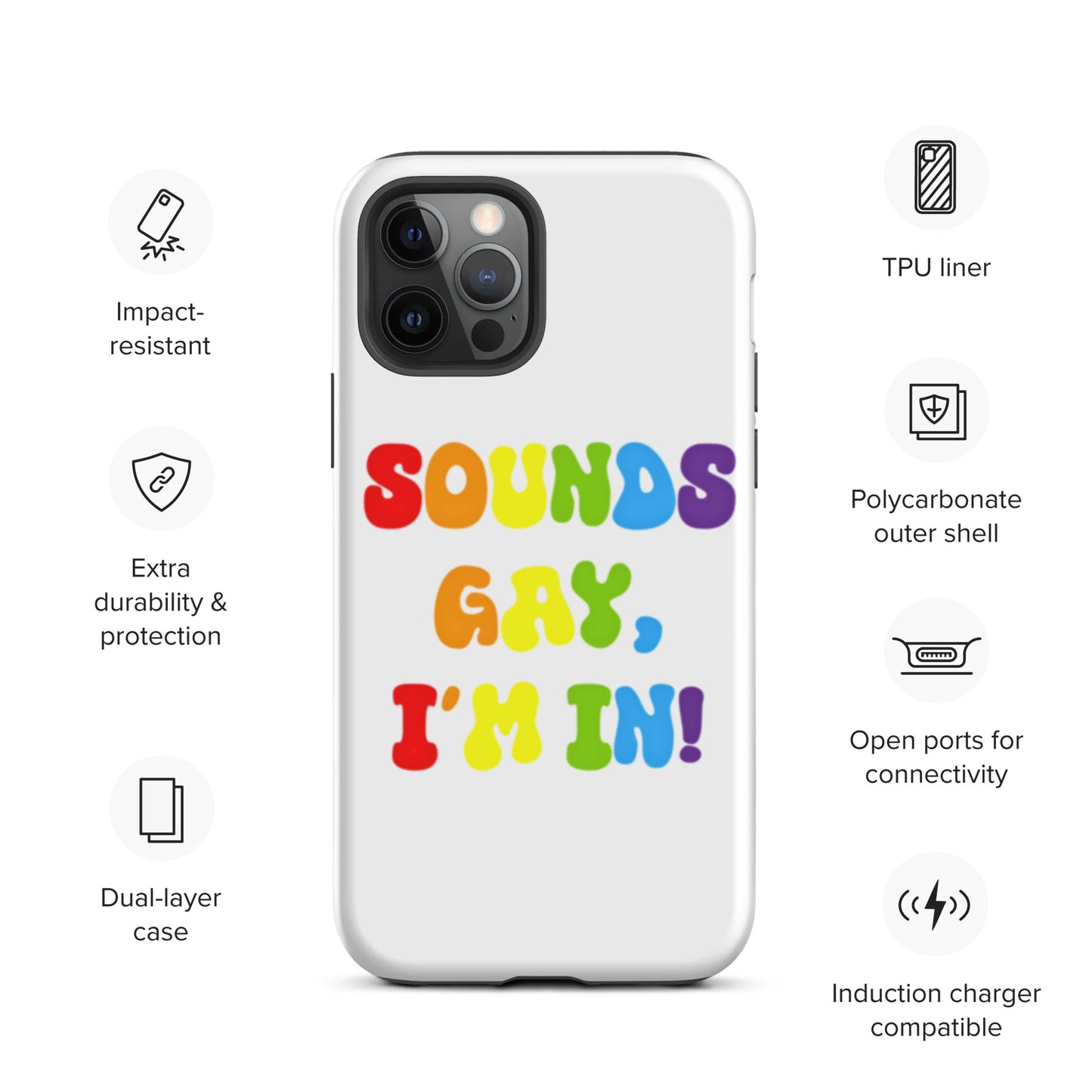 Sounds Gay, I'm In! - Tough Case for iPhone®