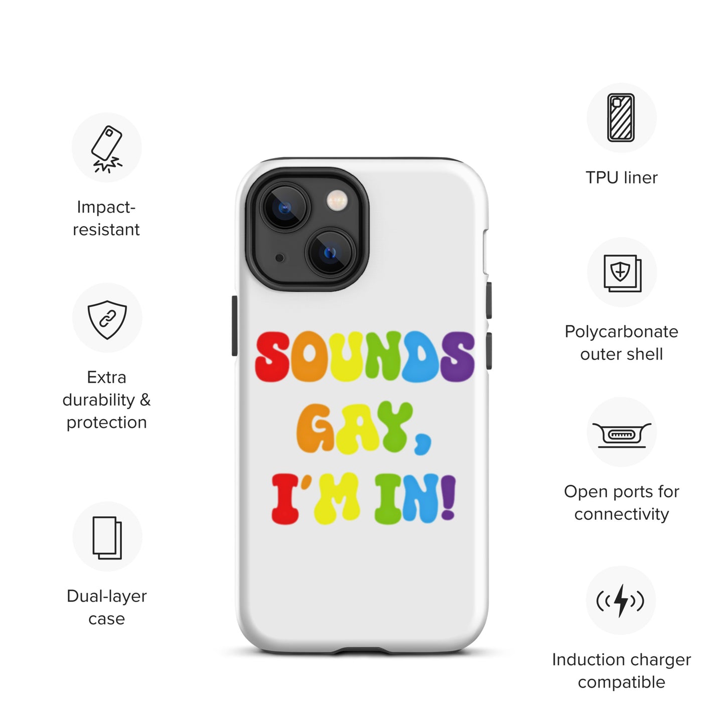 Sounds Gay, I'm In! - Tough Case for iPhone®