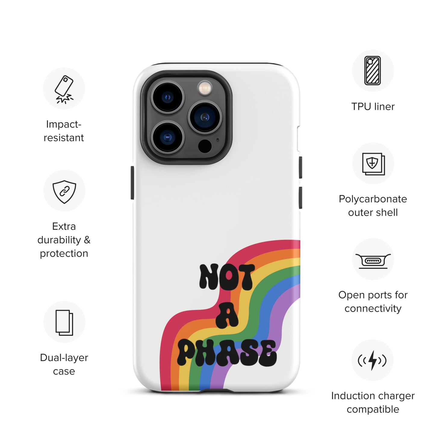 Not a Phase - Tough Case for iPhone®