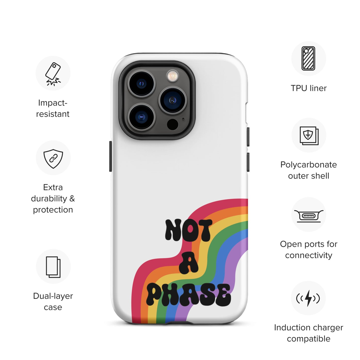 Not a Phase - Tough Case for iPhone®