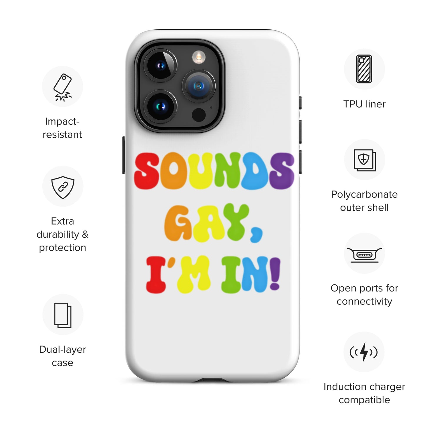 Sounds Gay, I'm In! - Tough Case for iPhone®