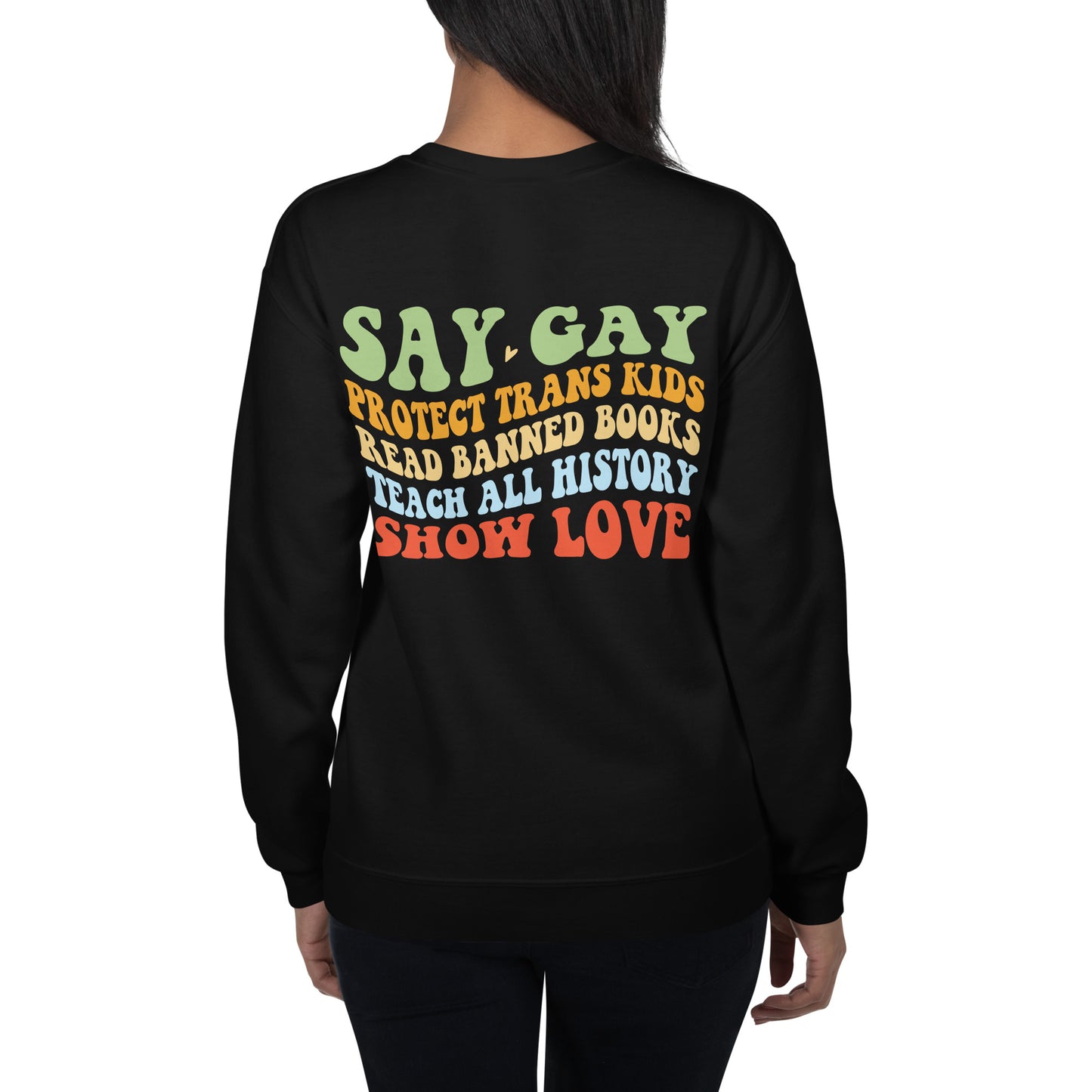 Say Gay Unisex Sweatshirt