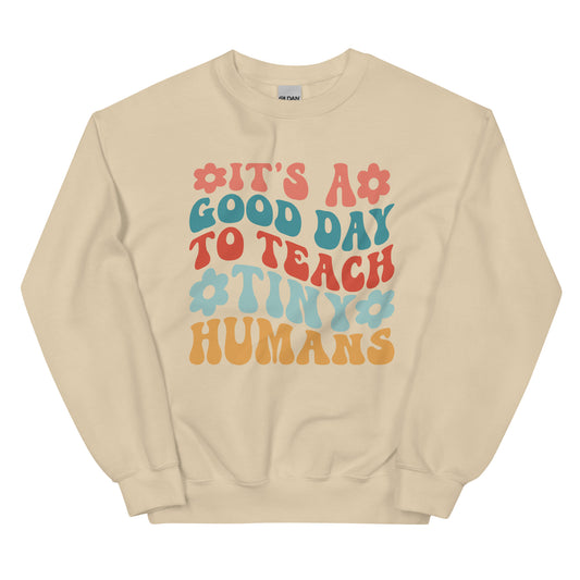 Teach Tiny Humans Unisex Sweatshirt