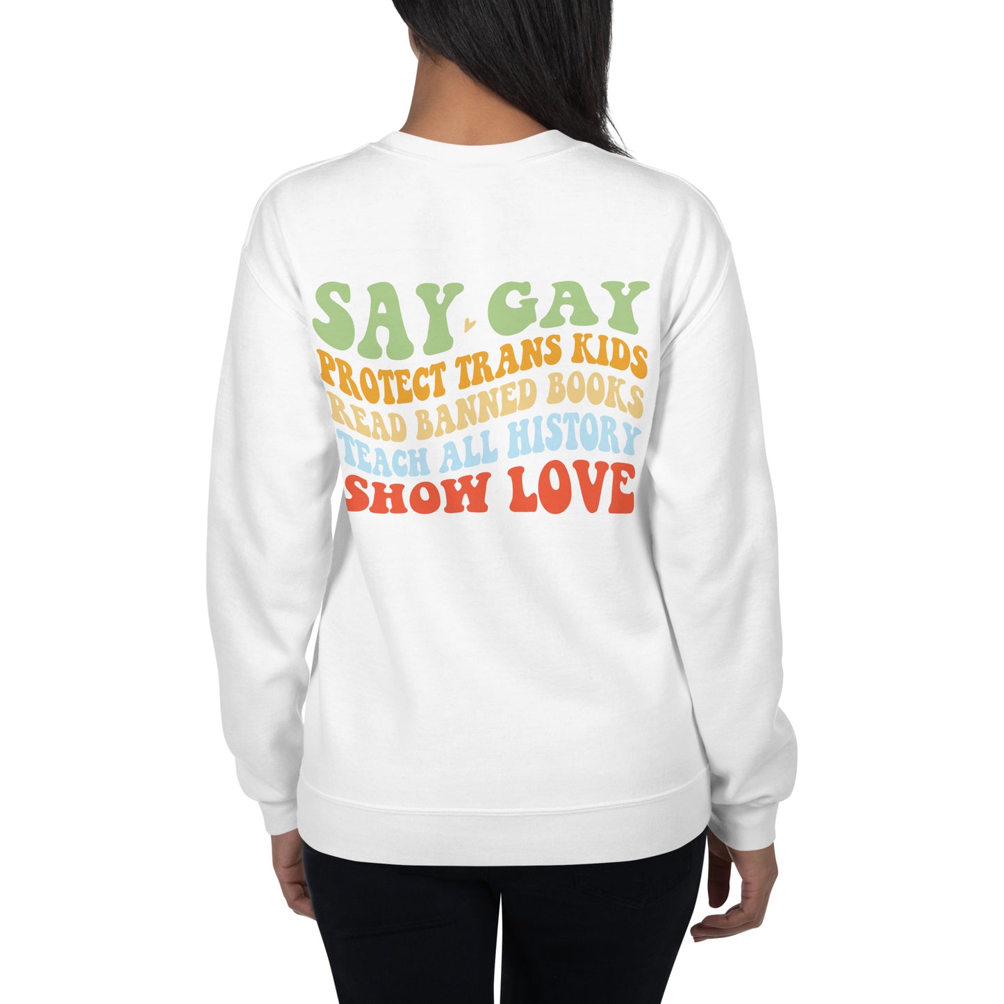 Say Gay Unisex Sweatshirt