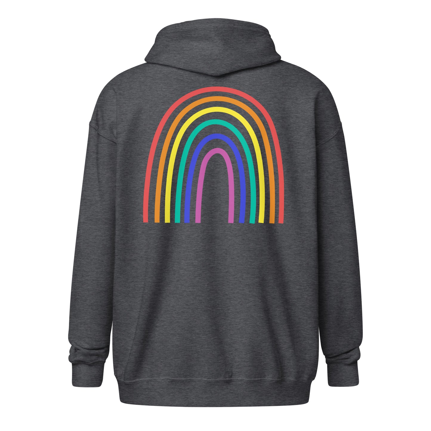 Rainbow - Unisex heavy blend zip hoodie