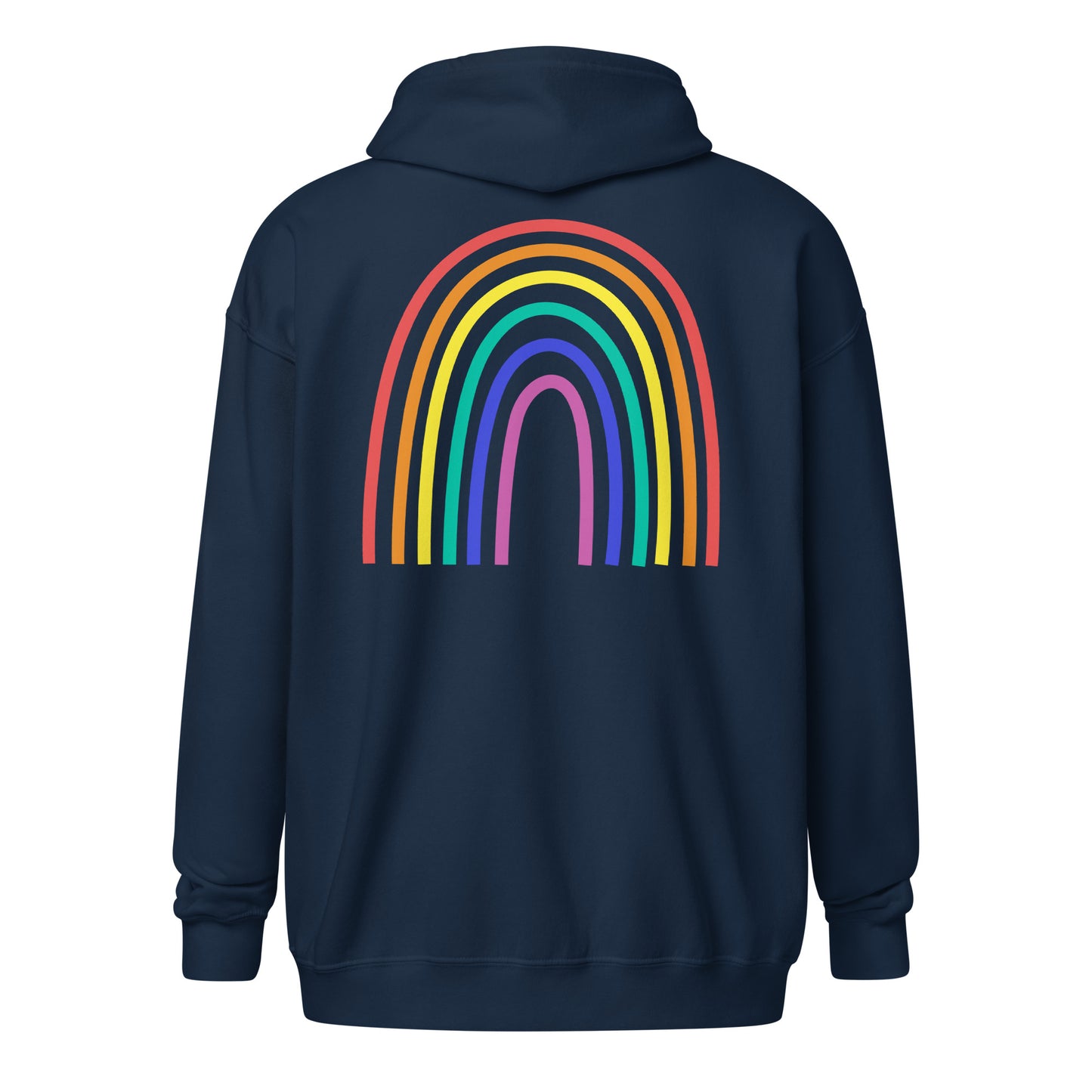 Rainbow - Unisex heavy blend zip hoodie