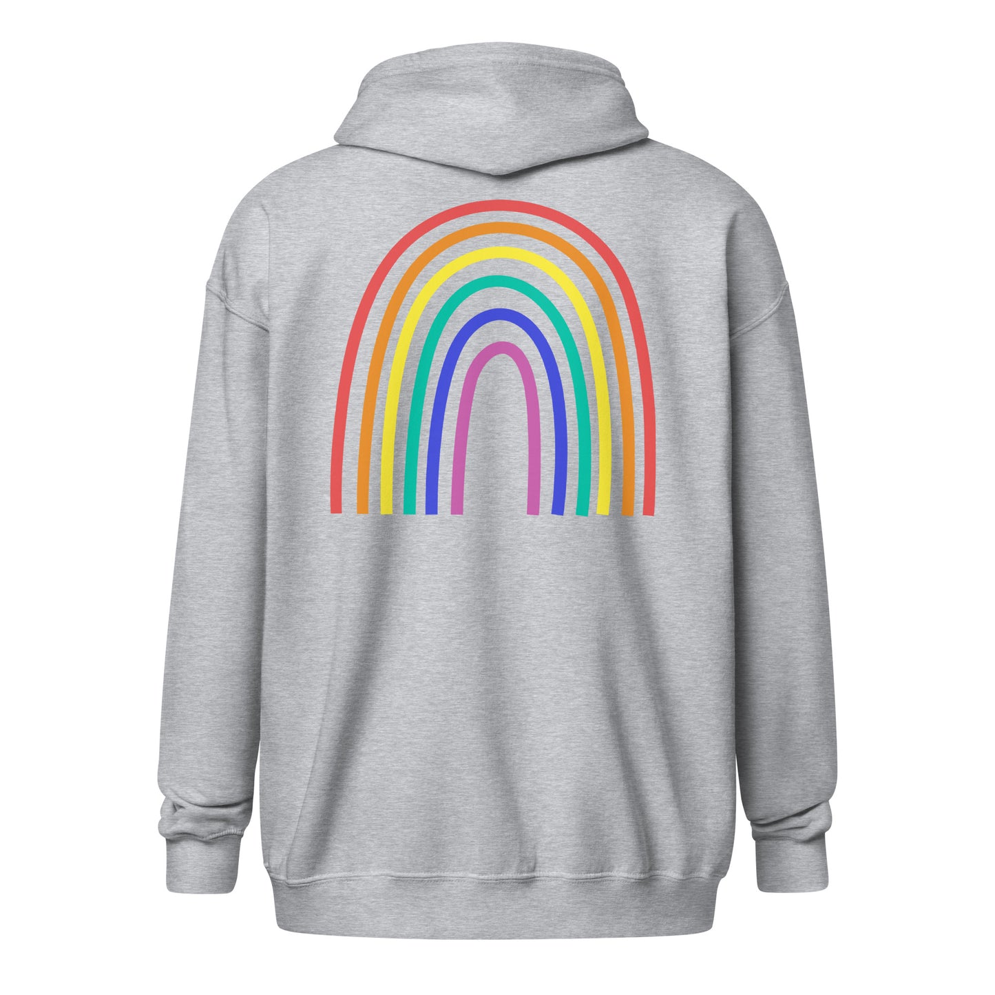 Rainbow - Unisex heavy blend zip hoodie