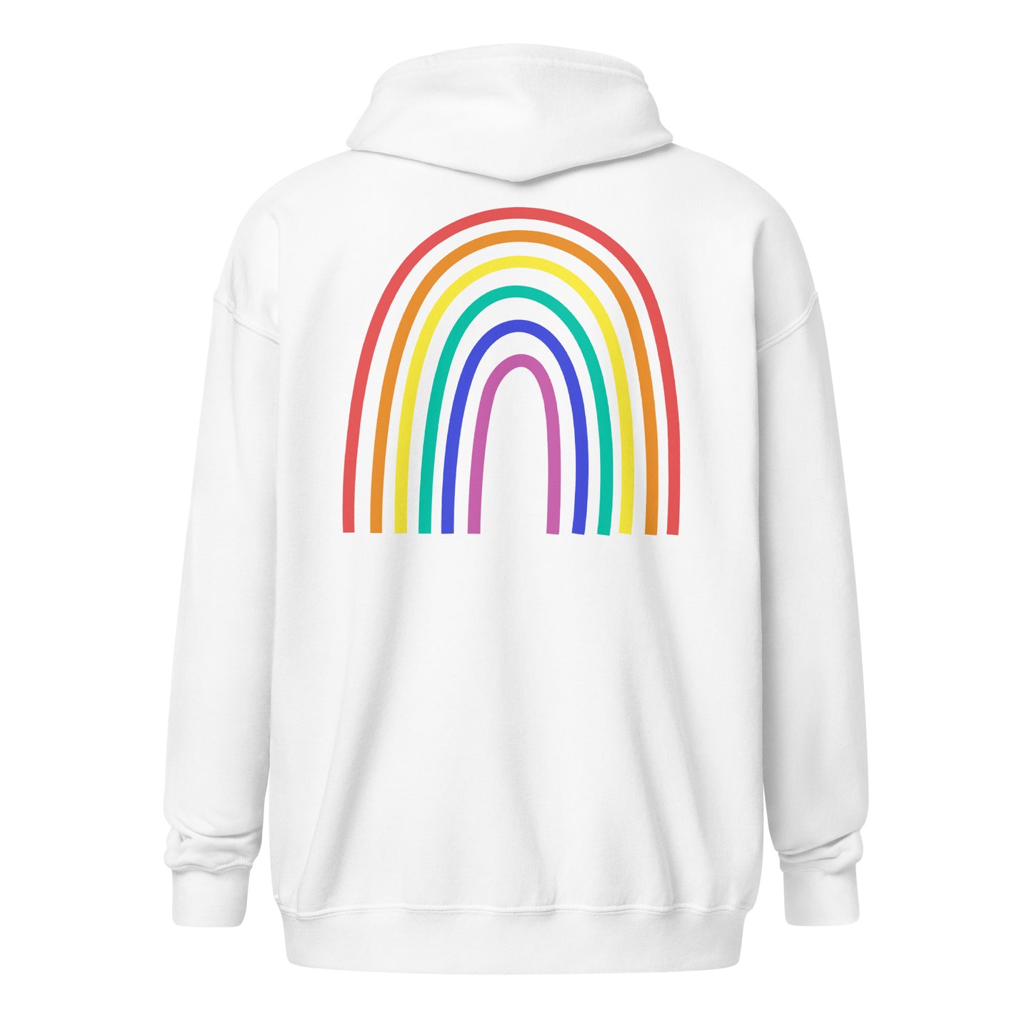 Rainbow - Unisex heavy blend zip hoodie