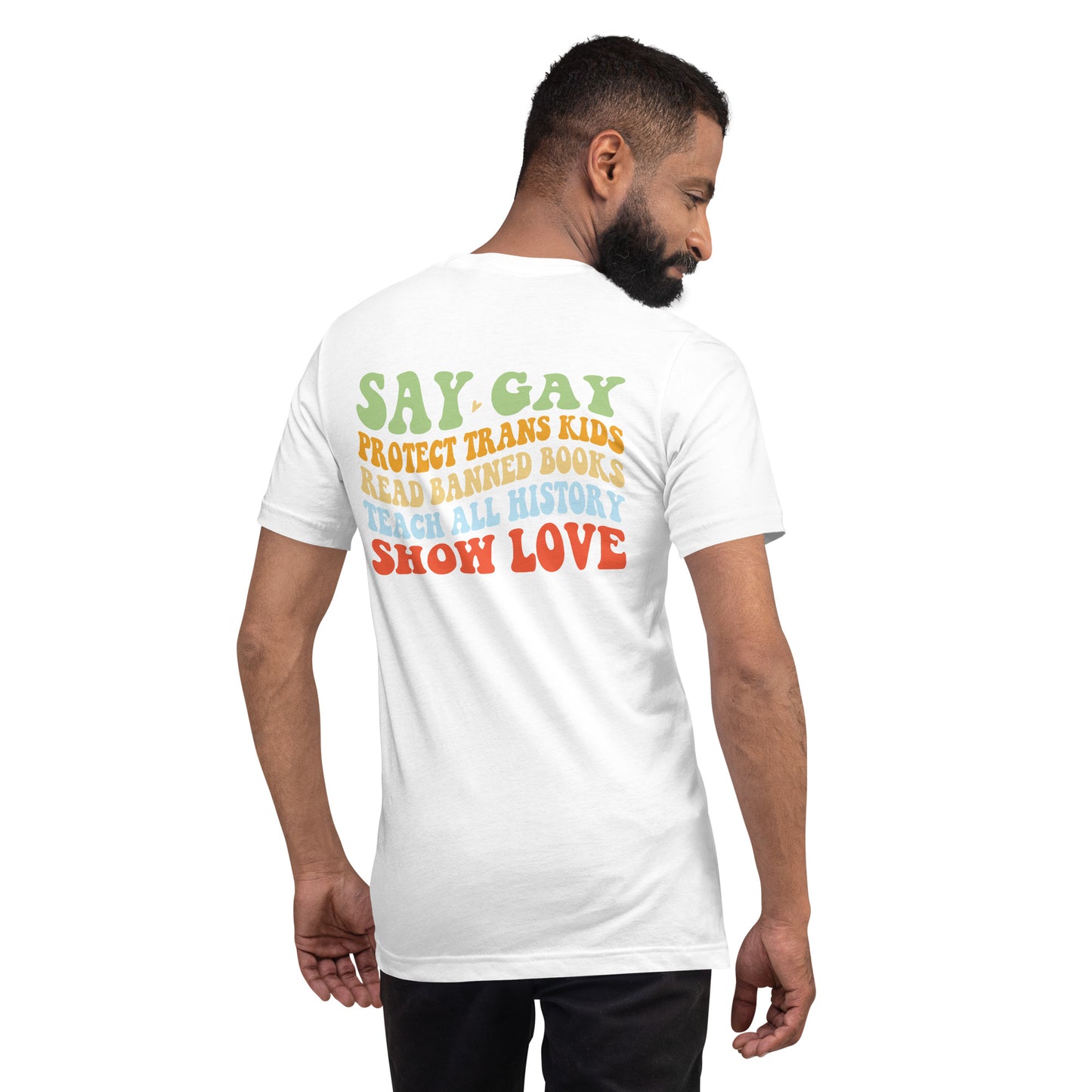 Say Gay Unisex t-shirt