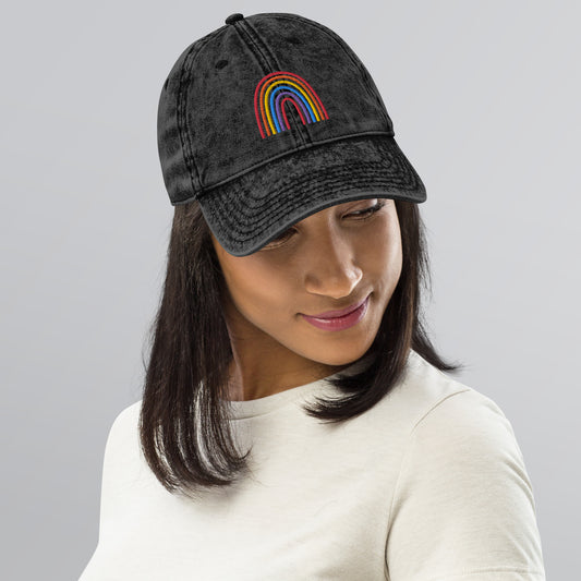 Rainbow - Vintage Cotton Twill Cap